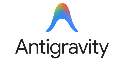 Colorful logo featuring the text "Antigravity" in a modern font.