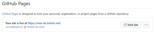 GitHub Pages